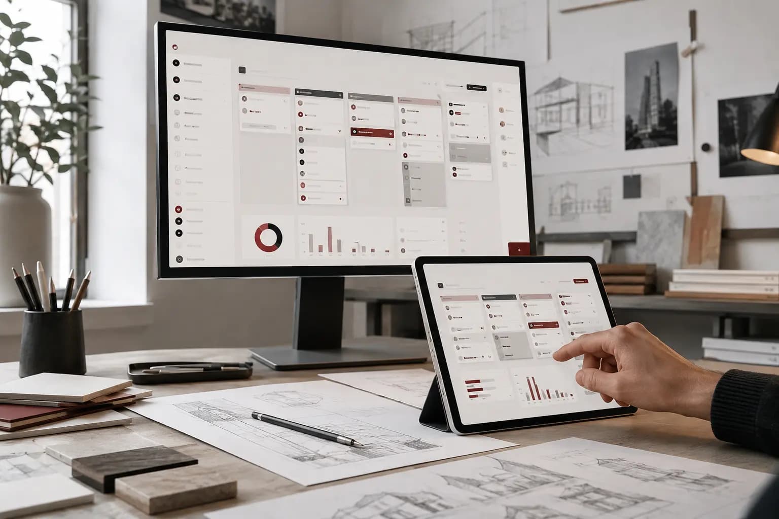 Travel SaaS · separate product · In development visual study