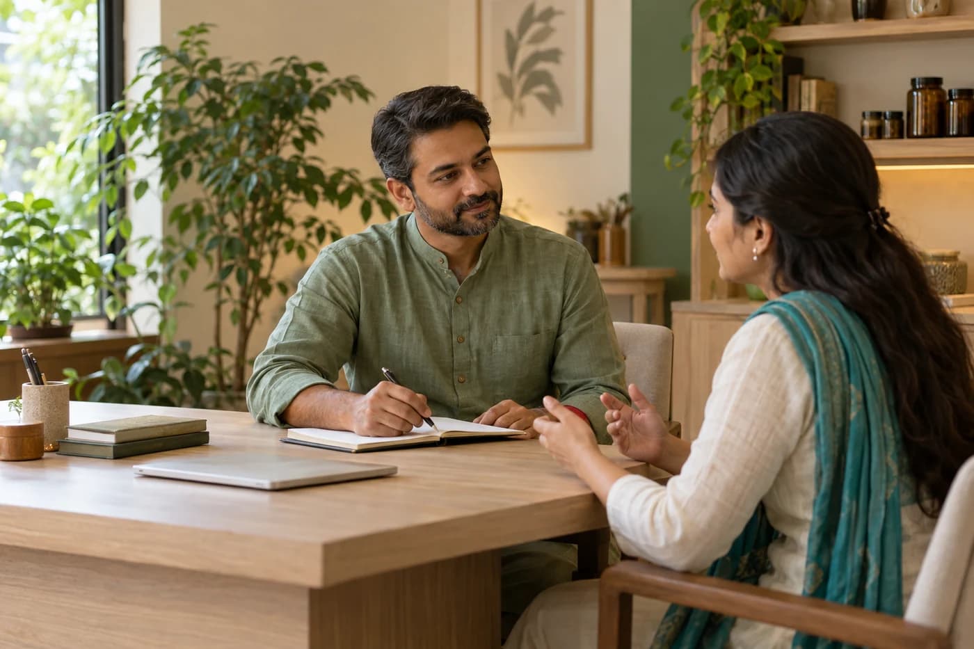 Willow Ayurveda House, a fictional hospital & appointments concept