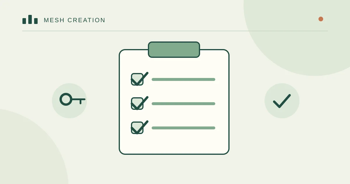 Ownership checklist के साथ domain, वेबसाइट और account records का चित्र